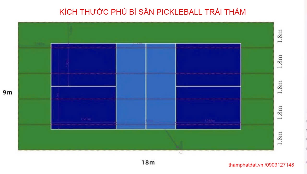 kich thuoc phu bi san pickleball